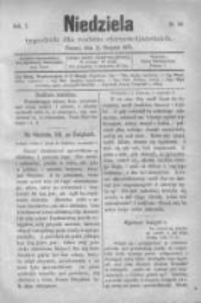 Niedziela: tygodnik dla rodzin chrześcijańskich 1875.08.15 R.1 Nr46