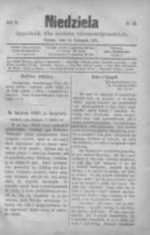 Niedziela: tygodnik dla rodzin chrześcijańskich 1875.11.14 R.2 Nr59