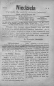 Niedziela: tygodnik dla rodzin chrześcijańskich 1875.11.28 R.2 Nr61