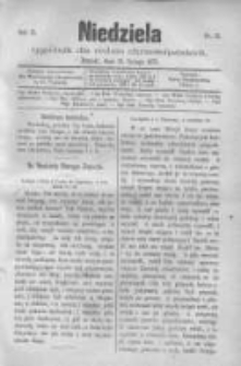 Niedziela: tygodnik dla rodzin chrześcijańskich 1876.02.13 R.2 Nr72