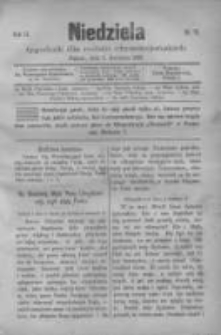 Niedziela: tygodnik dla rodzin chrześcijańskich 1876.04.02 R.2 Nr79