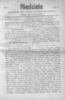 Niedziela: tygodnik dla rodzin chrześcijańskich 1876.06.04 R.2 Nr88