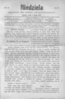 Niedziela: tygodnik dla rodzin chrześcijańskich 1876.07.02 R.2 Nr92