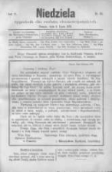 Niedziela: tygodnik dla rodzin chrześcijańskich 1876.07.09 R.2 Nr93