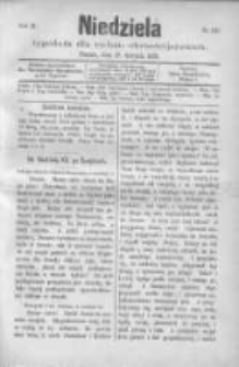 Niedziela: tygodnik dla rodzin chrześcijańskich 1876.08.27 R.2 Nr100