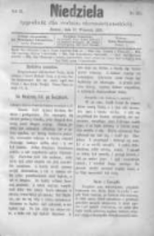 Niedziela: tygodnik dla rodzin chrześcijańskich 1876.09.17 R.2 Nr103