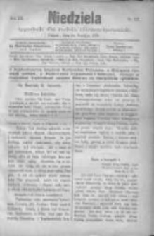 Niedziela: tygodnik dla rodzin chrześcijańskich 1876.12.24 R.9 Nr117