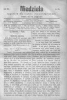 Niedziela: tygodnik dla rodzin chrześcijańskich 1877.02.18 R.3 Nr125