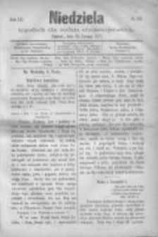 Niedziela: tygodnik dla rodzin chrześcijańskich 1877.02.25 R.3 Nr126
