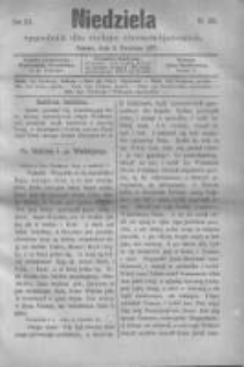 Niedziela: tygodnik dla rodzin chrześcijańskich 1877.04.08 R.3 Nr132