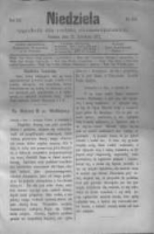 Niedziela: tygodnik dla rodzin chrześcijańskich 1877.04.22 R.3 Nr134