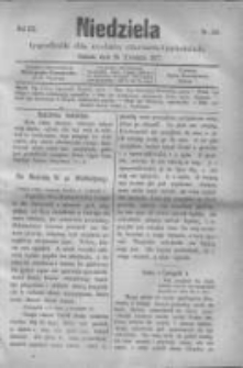 Niedziela: tygodnik dla rodzin chrześcijańskich 1877.04.29 R.3 Nr135