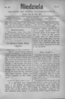 Niedziela: tygodnik dla rodzin chrześcijańskich 1877.05.13 R.3 Nr137