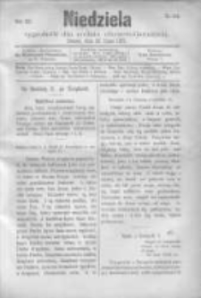 Niedziela: tygodnik dla rodzin chrześcijańskich 1877.07.29 R.3 Nr148