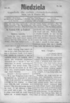 Niedziela: tygodnik dla rodzin chrześcijańskich 1877.09.23 R.3 Nr156