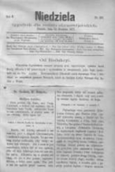 Niedziela: tygodnik dla rodzin chrześcijańskich 1877.12.23 R.4 Nr169