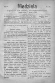 Niedziela: tygodnik dla rodzin chrześcijańskich 1878.01.20 R.4 Nr173