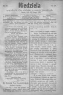 Niedziela: tygodnik dla rodzin chrześcijańskich 1878.02.10 R.4 Nr176