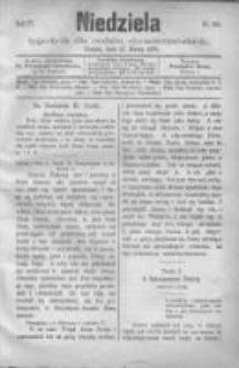 Niedziela: tygodnik dla rodzin chrześcijańskich 1878.03.17 R.4 Nr181