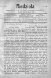 Niedziela: tygodnik dla rodzin chrześcijańskich 1878.03.24 R.4 Nr182