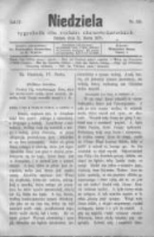 Niedziela: tygodnik dla rodzin chrześcijańskich 1878.03.31 R.4 Nr183