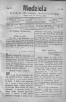 Niedziela: tygodnik dla rodzin chrześcijańskich 1878.04.21 R.4 Nr186