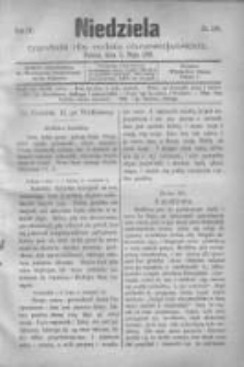 Niedziela: tygodnik dla rodzin chrześcijańskich 1878.05.05 R.4 Nr188
