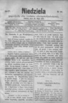 Niedziela: tygodnik dla rodzin chrześcijańskich 1878.05.26 R.4 Nr191