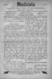 Niedziela: tygodnik dla rodzin chrześcijańskich 1878.07.07 R.4 Nr197