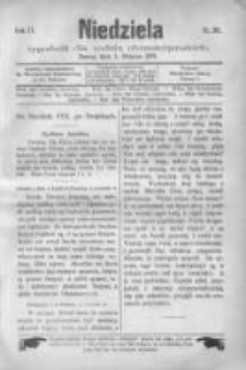 Niedziela: tygodnik dla rodzin chrześcijańskich 1878.08.04 R.4 Nr201