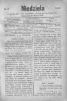 Niedziela: tygodnik dla rodzin chrześcijańskich 1878.08.18 R.4 Nr203