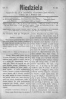 Niedziela: tygodnik dla rodzin chrześcijańskich 1878.09.01 R.4 Nr205