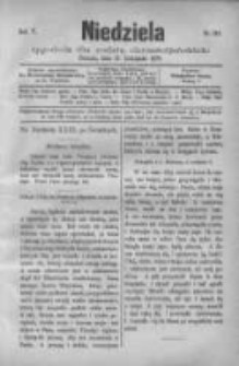 Niedziela: tygodnik dla rodzin chrześcijańskich 1878.11.17 R.5 Nr216
