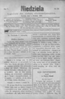 Niedziela: tygodnik dla rodzin chrześcijańskich 1878.12.01 R.5 Nr218