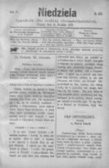 Niedziela: tygodnik dla rodzin chrześcijańskich 1878.12.15 R.5 Nr220