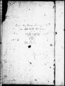 Księga cechu piwowar&oacute;w w mieście Koźminie z lat 1696-1756