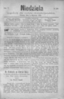Niedziela: tygodnik dla rodzin chrześcijańskich 1879.01.05 R.5 Nr223