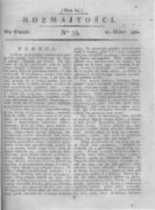 Rozmaitości. Pismo Dodatkowe do Gazety Lwowskiej. 1821 R.1 nr33