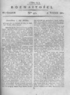 Rozmaitości. Pismo Dodatkowe do Gazety Lwowskiej. 1821 R.1 nr40