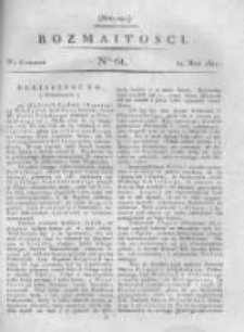 Rozmaitości. Pismo Dodatkowe do Gazety Lwowskiej. 1821 R.1 nr61