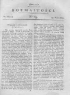 Rozmaitości. Pismo Dodatkowe do Gazety Lwowskiej. 1821 R.1 nr63