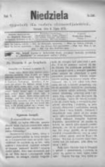 Niedziela: tygodnik dla rodzin chrześcijańskich 1879.07.06 R.5 Nr249