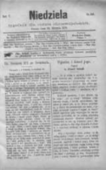 Niedziela: tygodnik dla rodzin chrześcijańskich 1879.08.24 R.5 Nr256