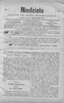 Niedziela: tygodnik dla rodzin chrześcijańskich 1879.10.05 R.5 Nr262