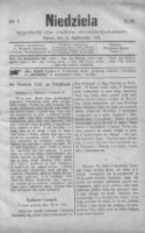Niedziela: tygodnik dla rodzin chrześcijańskich 1879.10.12 R.5 Nr263