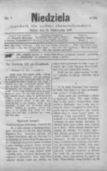 Niedziela: tygodnik dla rodzin chrześcijańskich 1879.10.19 R.5 Nr264
