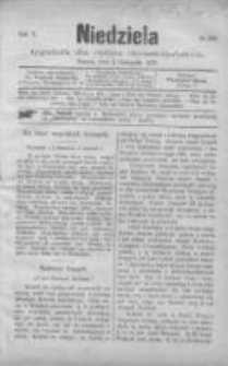 Niedziela: tygodnik dla rodzin chrześcijańskich 1879.11.02 R.5 Nr266