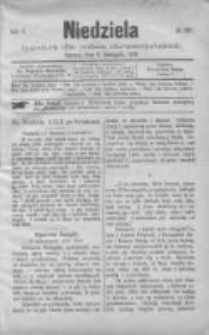 Niedziela: tygodnik dla rodzin chrześcijańskich 1879.11.09 R.5 Nr267