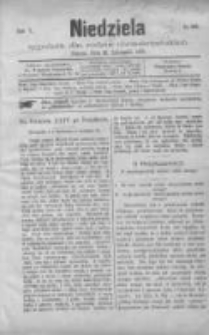 Niedziela: tygodnik dla rodzin chrześcijańskich 1879.11.16 R.5 Nr268