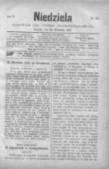 Niedziela: tygodnik dla rodzin chrześcijańskich 1880.09.26 R.6 Nr313